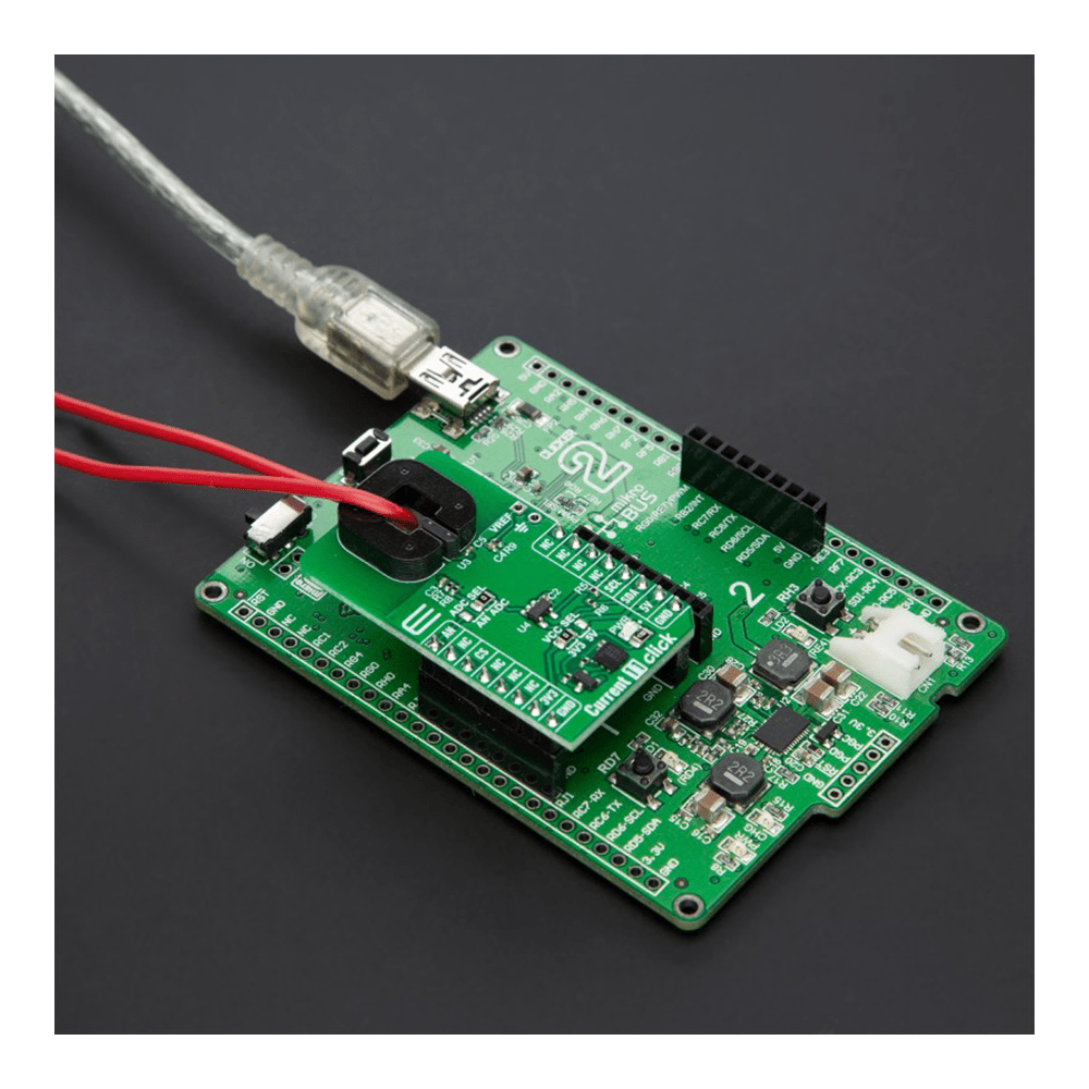 Mikroelektronika d.o.o. MIKROE-6166 Current 11 Click Board - High-Side Current Sensor Board - The Debug Store UK