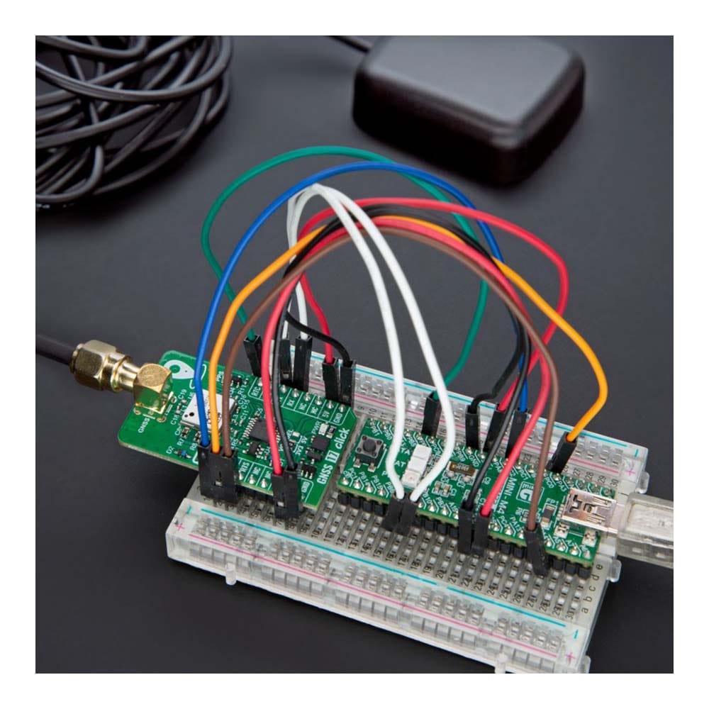 Mikroelektronika d.o.o. MIKROE-6176 GNSS 17 Click Board - Global Navigation and Positioning - The Debug Store UK