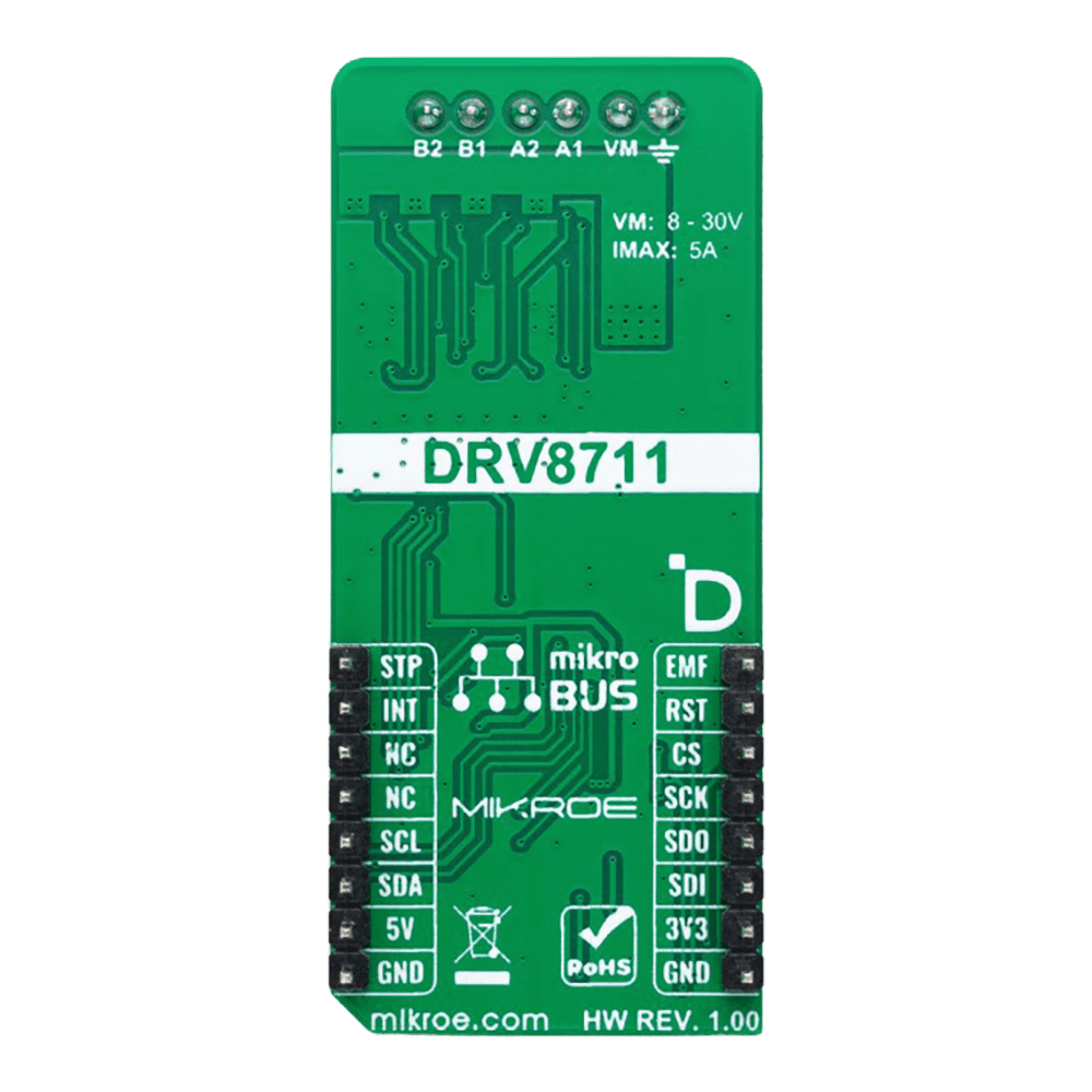 Mikroelektronika d.o.o. MIKROE-6206 Stepper 22 Click Board™ - Precision Motor Control for Automation and Robotics - The Debug Store UK