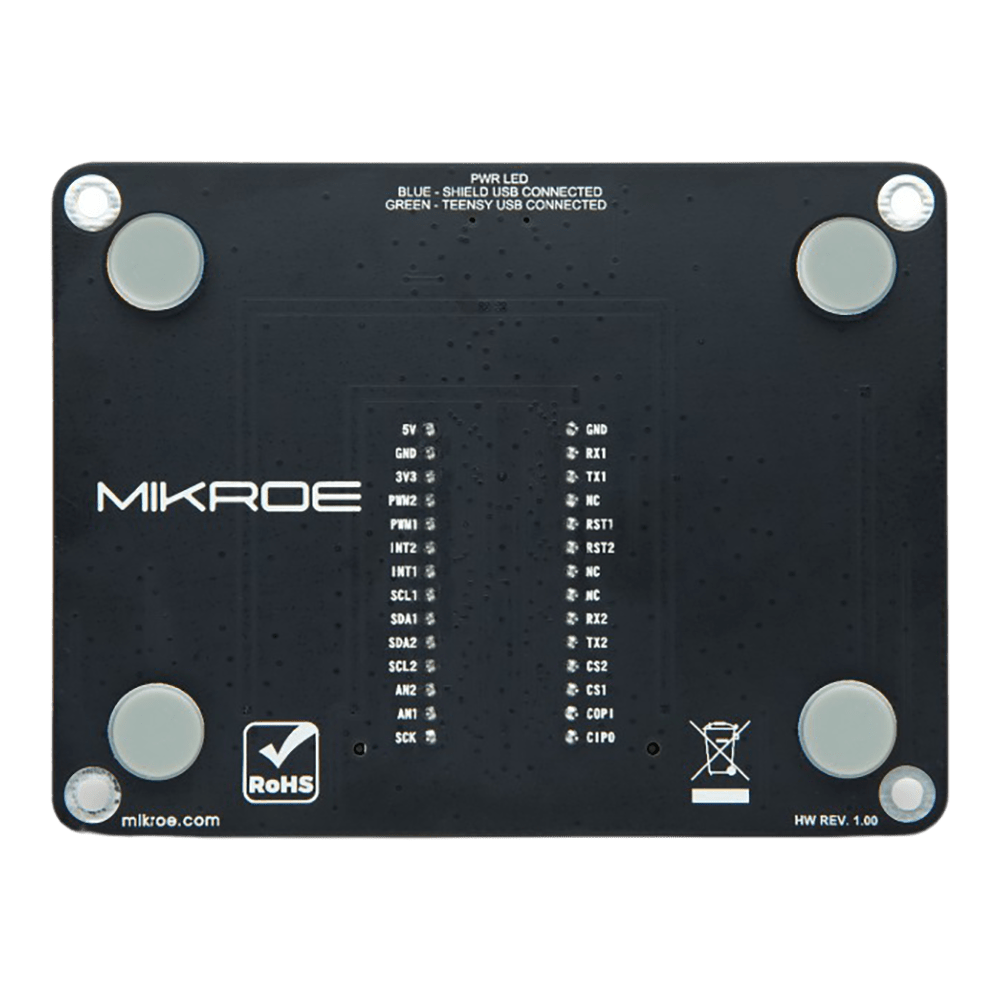 Mikroelektronika d.o.o. MIKROE-6234 Click Shield for Teensy 4.0 - The Debug Store UK