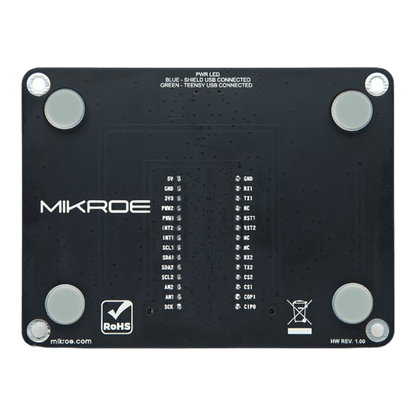 Mikroelektronika d.o.o. MIKROE-6234 Click Shield for Teensy 4.0 - The Debug Store UK