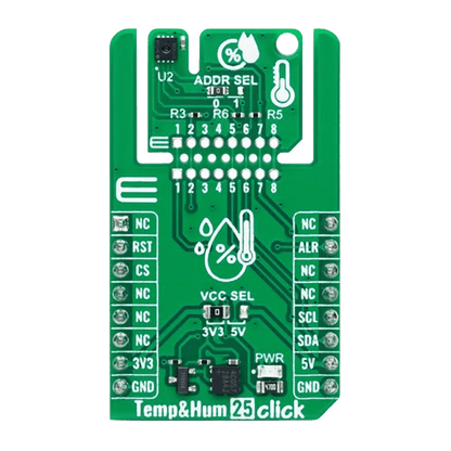 Mikroelektronika d.o.o. MIKROE-6241 Temp&Hum 25 Click Board - The Debug Store UK