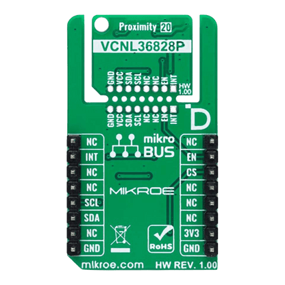 Mikroelektronika d.o.o. MIKROE-6243 Proximity 20 Click Board - The Debug Store UK