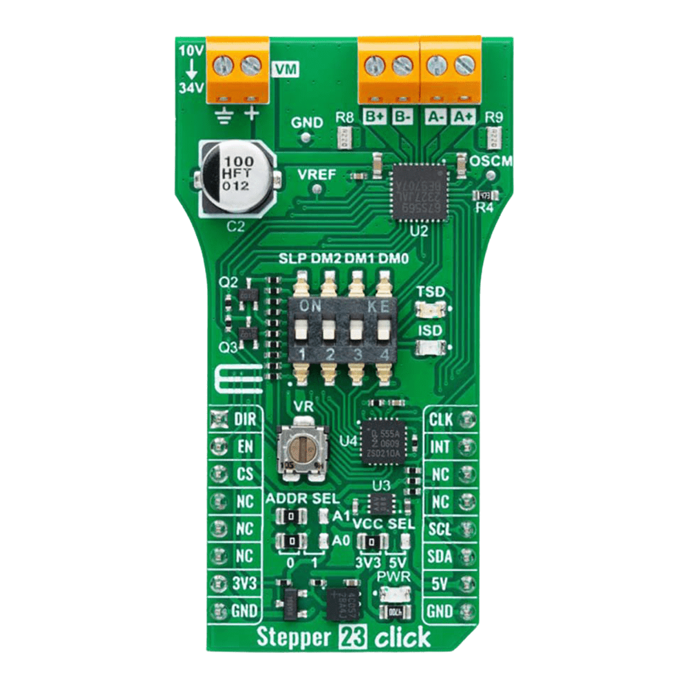 Mikroelektronika d.o.o. MIKROE-6253 Stepper 23 Click Board - The Debug Store UK