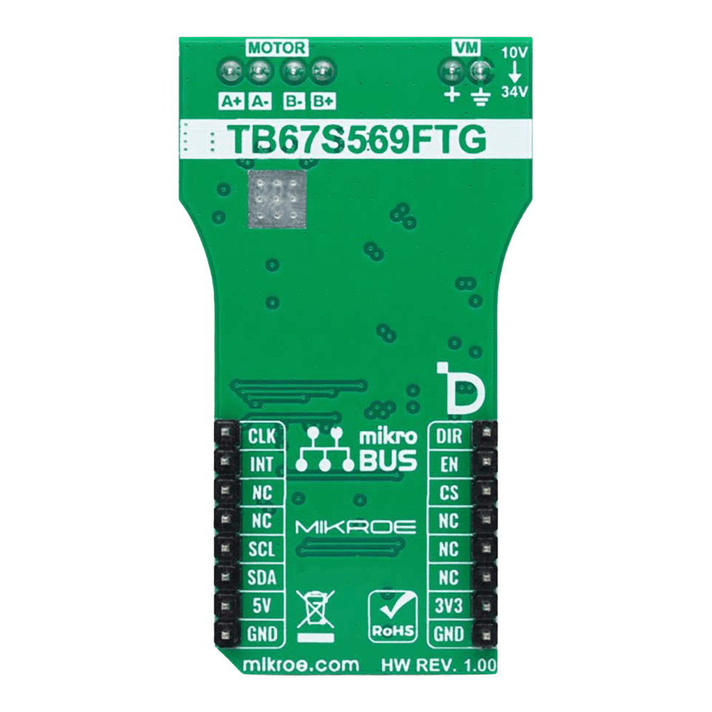 Mikroelektronika d.o.o. MIKROE-6253 Stepper 23 Click Board - The Debug Store UK