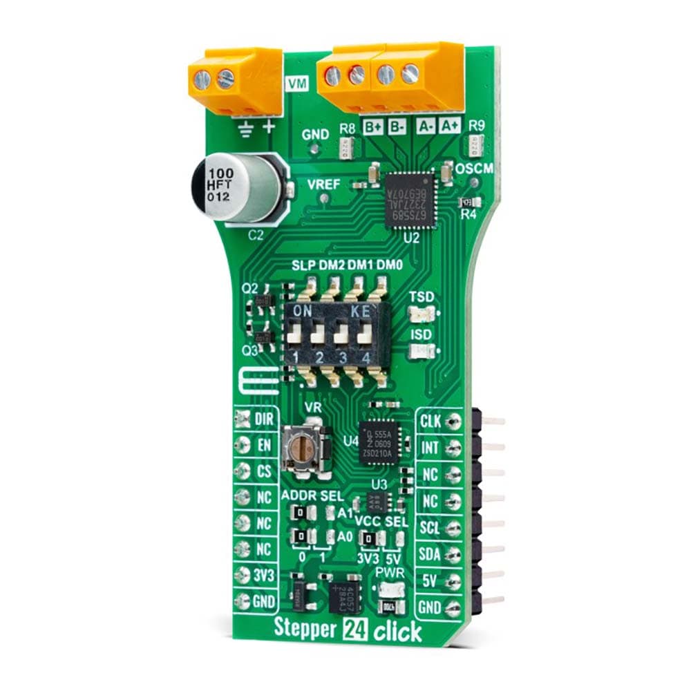 Mikroelektronika d.o.o. MIKROE-6254 Stepper 24 Click Board - The Debug Store UK