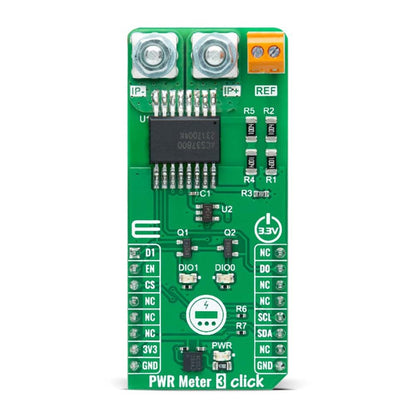 Mikroelektronika d.o.o. MIKROE-6257 PWR Meter 3 - 30A Click Board - The Debug Store UK