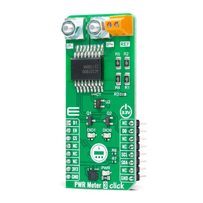 Mikroelektronika d.o.o. MIKROE-6257 PWR Meter 3 - 30A Click Board - The Debug Store UK