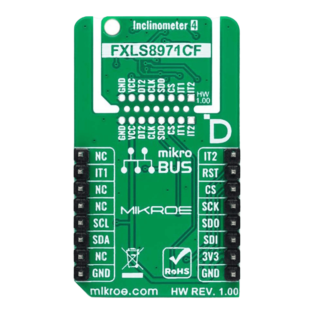 Mikroelektronika d.o.o. MIKROE-6259 Inclinometer 4 Click Board - The Debug Store UK