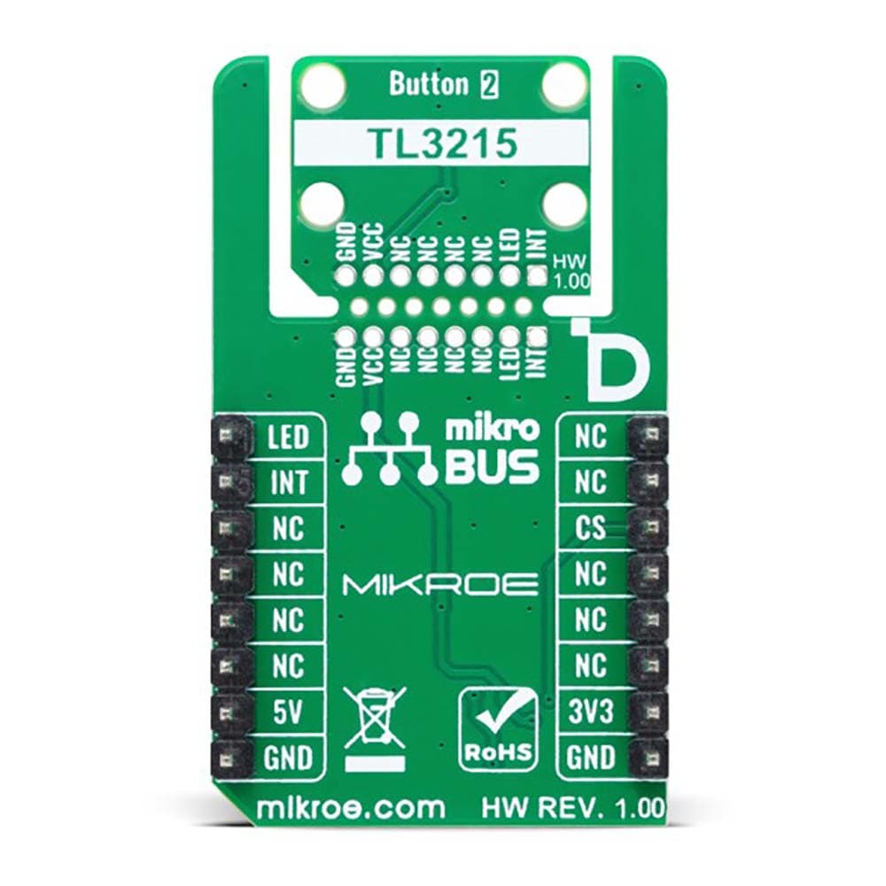 Mikroelektronika d.o.o. MIKROE-6275 Button 2 Click Board - The Debug Store UK