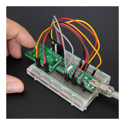 Mikroelektronika d.o.o. MIKROE-6279 Joystick 4 Click Board - Versatile 2-Axis Analog Joystick Module - The Debug Store UK