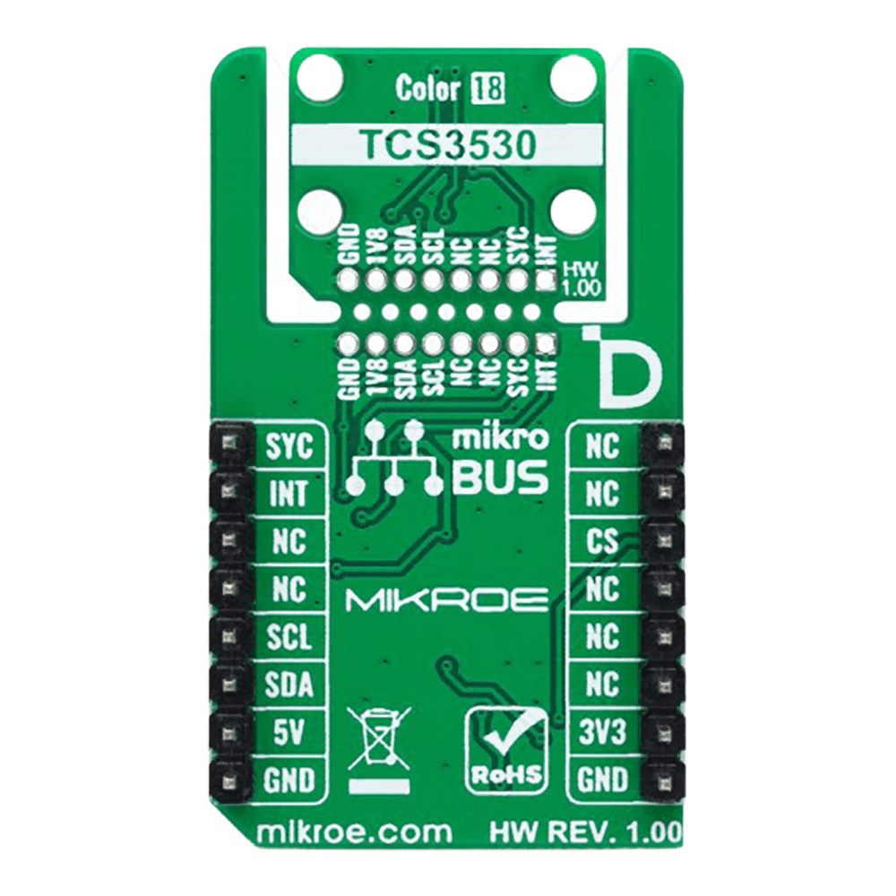 Mikroelektronika d.o.o. MIKROE-6284 Color 18 Click Board - The Debug Store UK