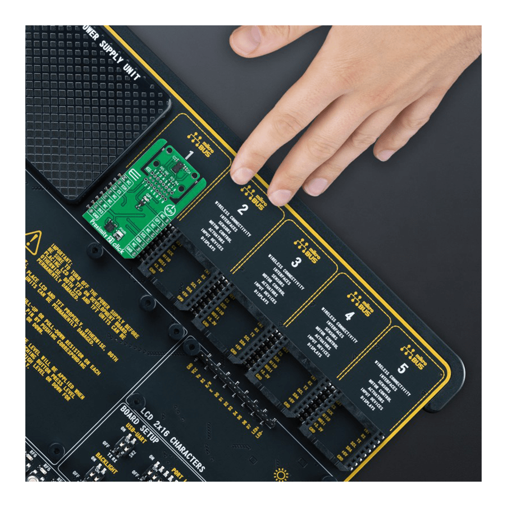 Mikroelektronika d.o.o. MIKROE-6286 Proximity 21 Click Board™ - The Debug Store UK