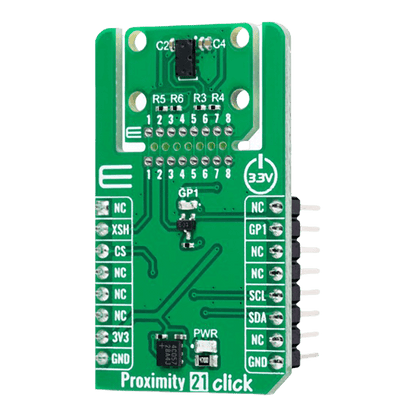 Mikroelektronika d.o.o. MIKROE-6286 Proximity 21 Click Board™ - The Debug Store UK