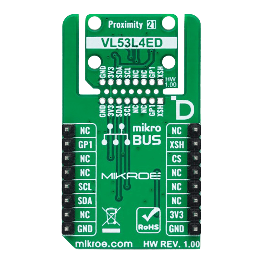 Mikroelektronika d.o.o. MIKROE-6286 Proximity 21 Click Board™ - The Debug Store UK