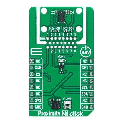 Mikroelektronika d.o.o. MIKROE-6286 Proximity 21 Click Board™ - The Debug Store UK