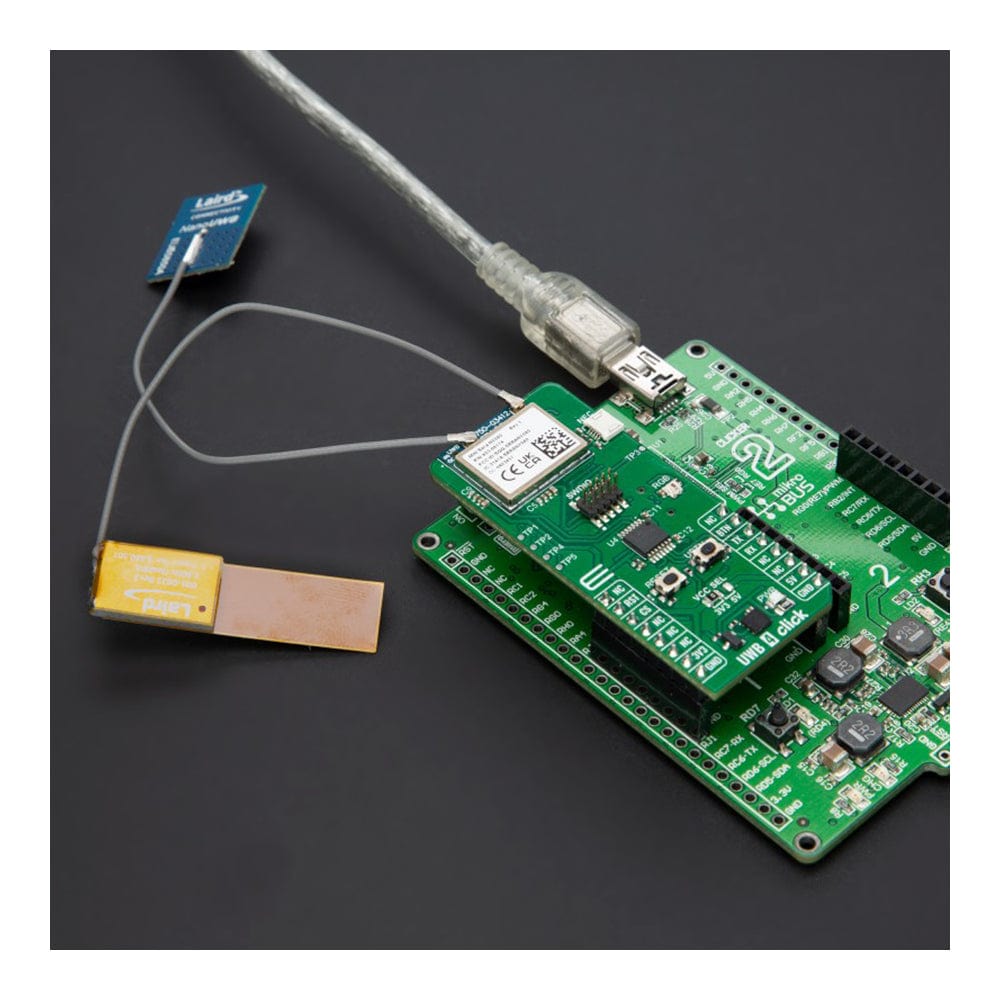 Mikroelektronika d.o.o. MIKROE-6305 UWB 4 Click Board™ UWB 4 Click Board™: Ultra-Wideband Precision Positioning and Communication Module - The Debug Store UK