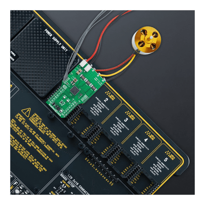 Mikroelektronika d.o.o. MIKROE-6337 Brushless 30 Click Board - Precision Brushless Motor Control Board for Automotive Applications - The Debug Store UK