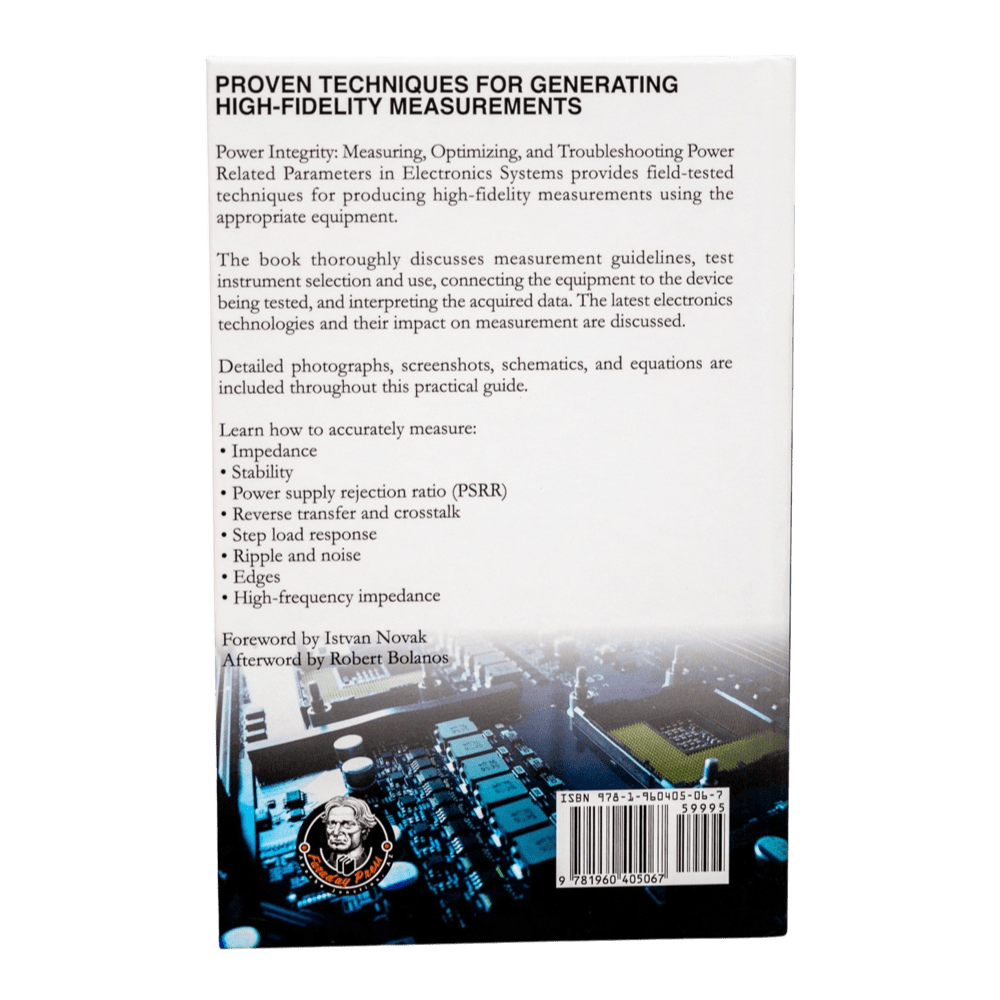 Picotest PWRINTBK Power Integrity Book by Steven Sandler - The Debug Store UK