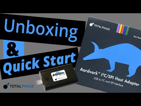Total Phase Aardvark I2C/SPI Host Adapter – Debug Store