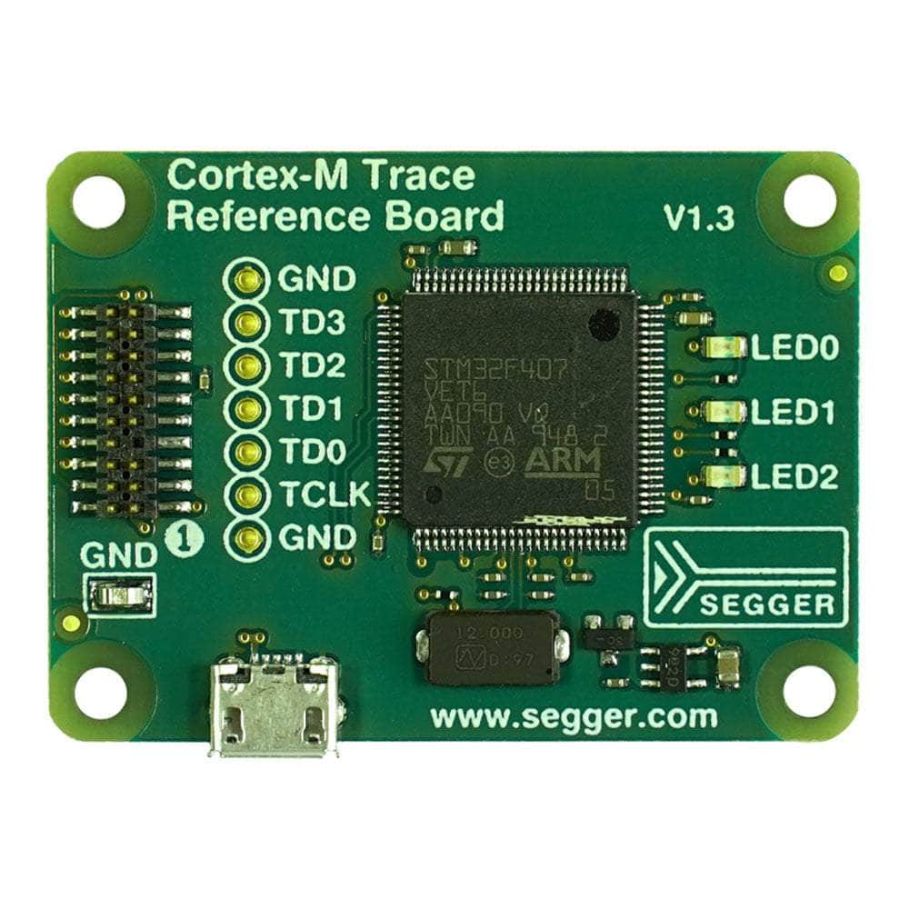 SEGGER Microcontroller GmbH 6.68.18 Cortex-M Trace Reference Board - The Debug Store UK