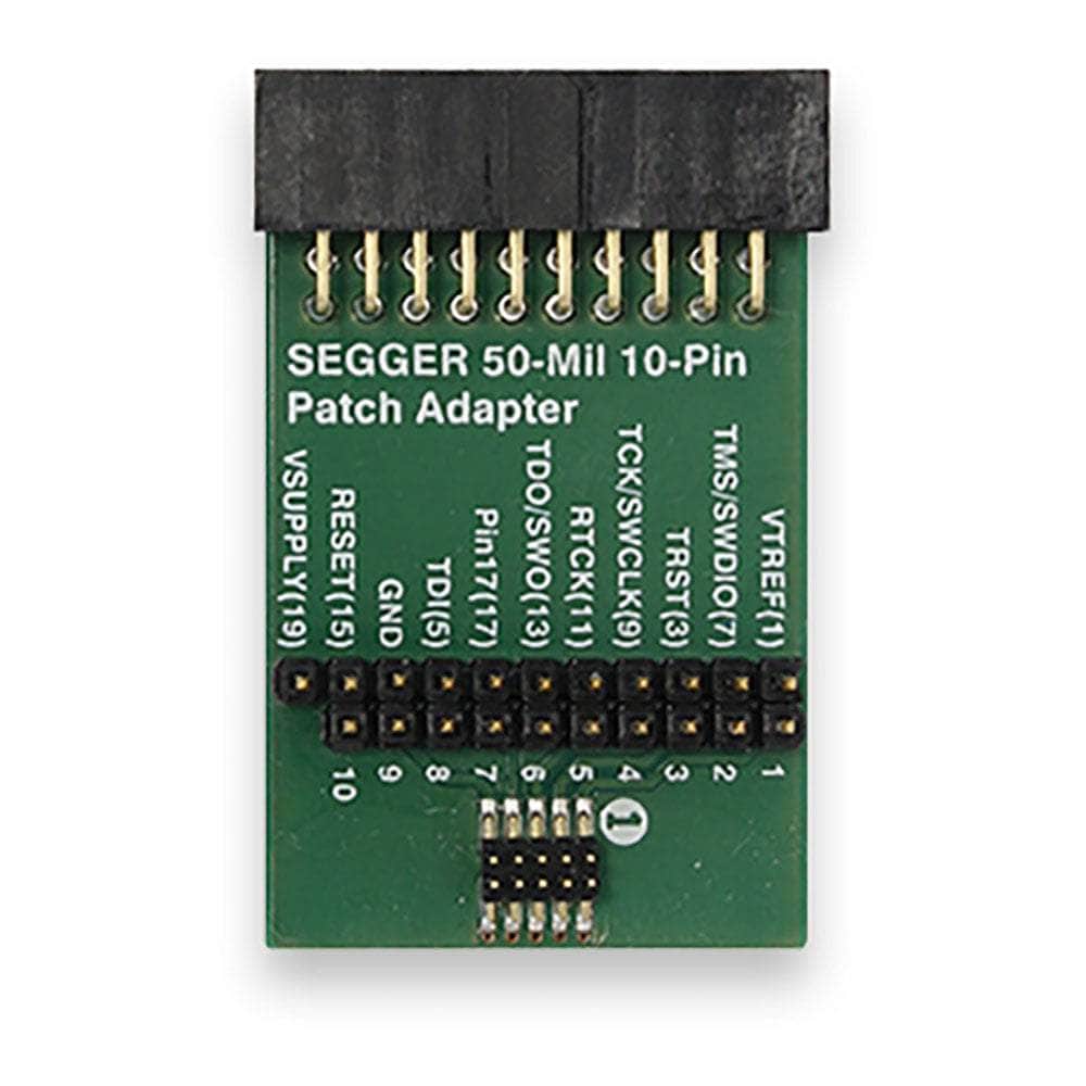 SEGGER 50-Mil 10-Pin Patch Adapter (8.06.28) – Debug Store