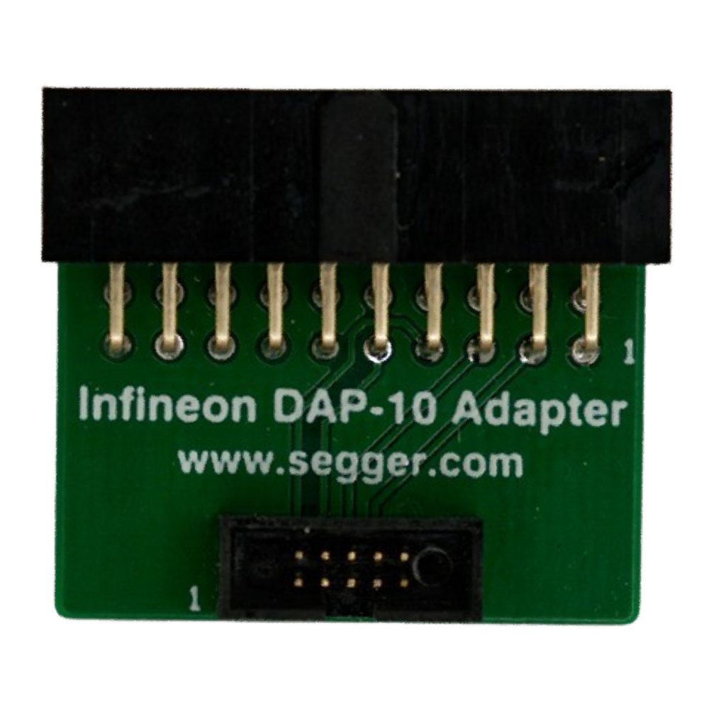 SEGGER Microcontroller GmbH 8.06.38 SEGGER Infineon Aurix DAP-10 Adapter - The Debug Store UK