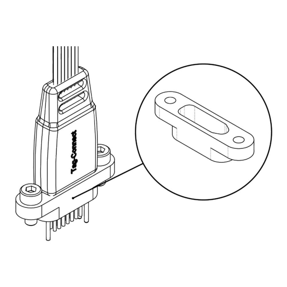 Tag High Mount Module Tag-Connect TC2030-MOUNT Fixture for TC2030-NL cables – Debug Store