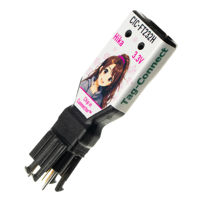 Tag-Connect TC2030-CIC-FT232H-3V3 Chip-in-Connector, front