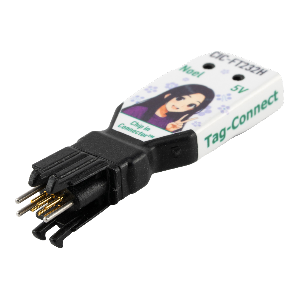 Tag-Connect TC2030-CIC-FT232H-5V Chip-in-Connector, front