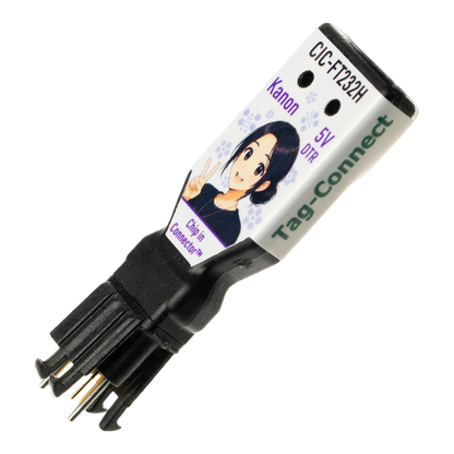 Tag-Connect TC2030-CIC-FT232H-5V-DTR Chip-in-Connector, front