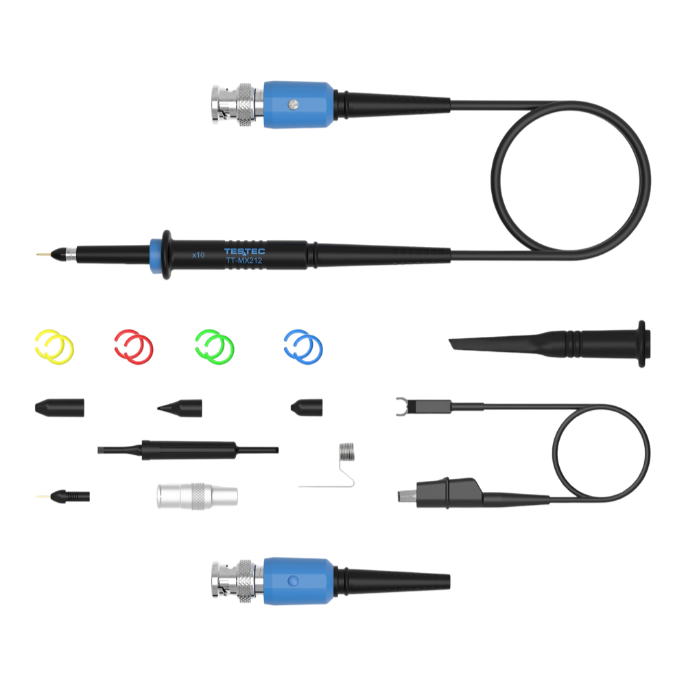 TESTEC Elektronik GmbH 11110 TESTEC TT-MX-212 250MHz x10 Passive Oscilloscope Probe - The Debug Store UK