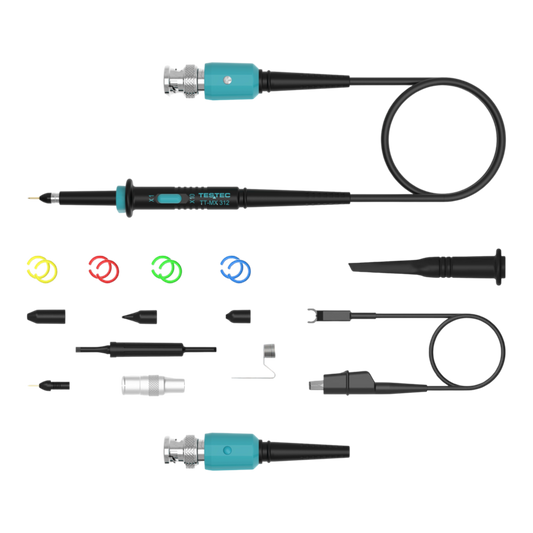 TESTEC Elektronik GmbH 11120 TESTEC TT-MX-312 250MHz Passive Oscilloscope Probe - The Debug Store UK