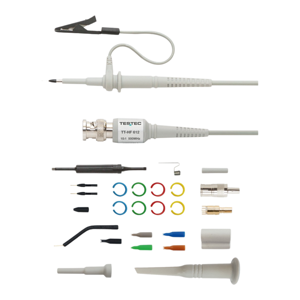 Testec TESTEC TT-HF-612 Oscilloscope Probe (12070) - 500MHz Passive Probe, 10: ...