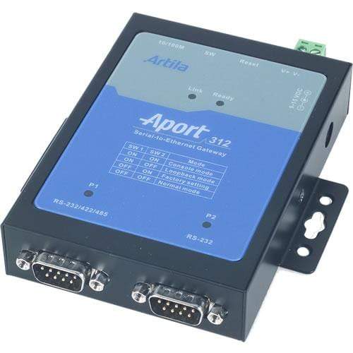 Artila Electronics Co Ltd APORT-312 Artila Aport-312 Ethernet to Serial Interface - The Debug Store UK