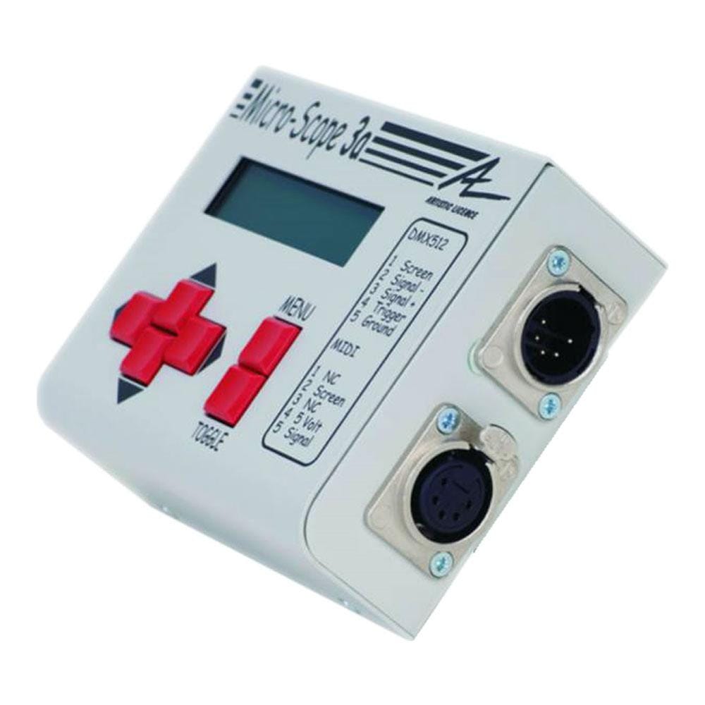 Artistic Licence Micro-Scope 3a Artistic Licence Micro-Scope 3a DMX512/MIDI Tester - The Debug Store UK