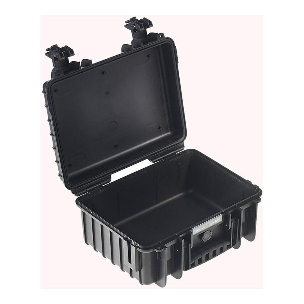 B&W International GmbH Black / empty BW3000/B B&W Type 3000 Rugged Outdoor.Case - The Debug Store UK