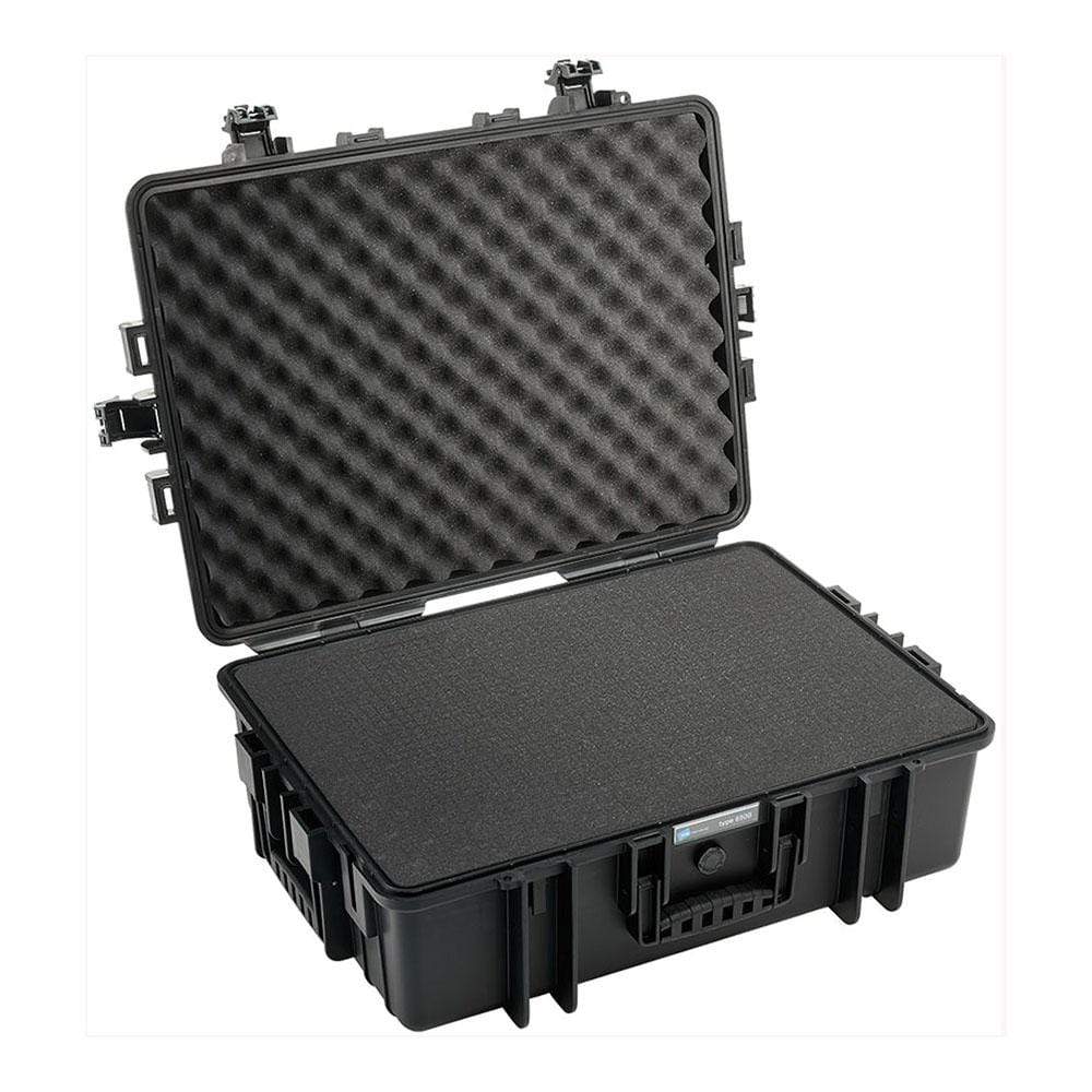 B&W International GmbH Black / Pluckable Foam BW6500/B/SI B&W Type 6500 Rugged Outdoor.Case - The Debug Store UK