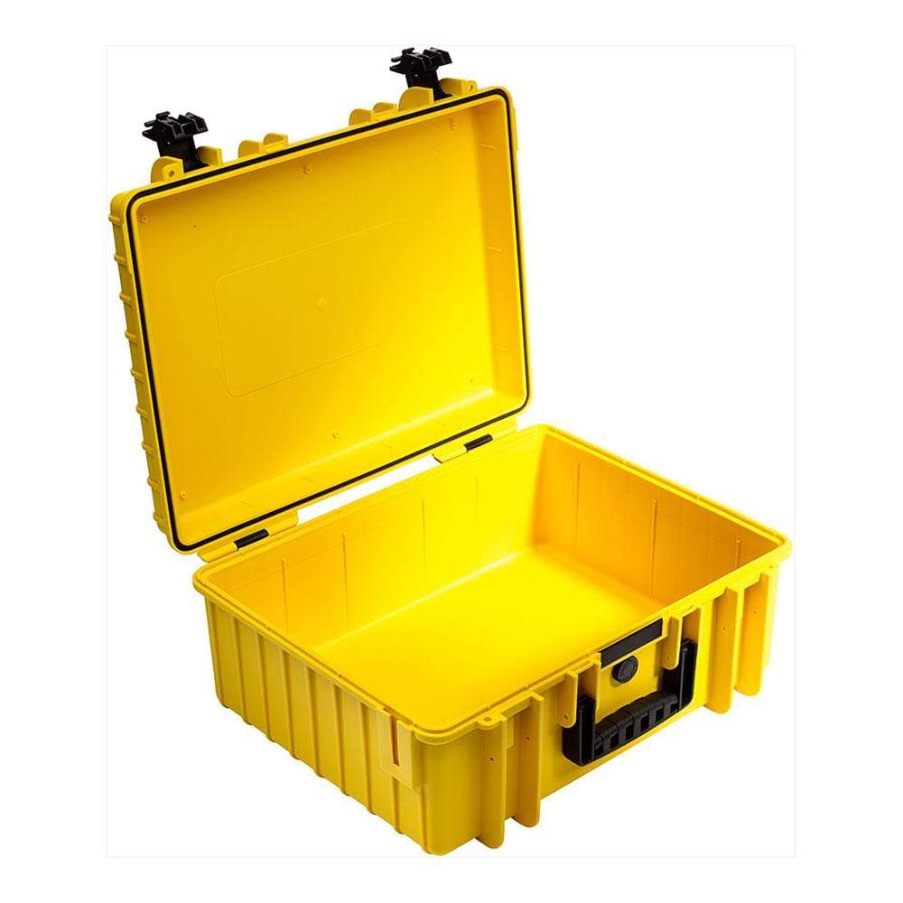 B&W International GmbH Yellow / empty BW6000/Y B&W Type 6000 Rugged Outdoor.Case - The Debug Store UK