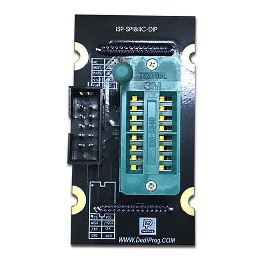 Dediprog Technology Co Ltd ISP-SPIxIIC-DIP Dediprog ISP-SPIxIIC-DIP DIP socket ISP adaptor for SPI and I2C - The Debug Store UK