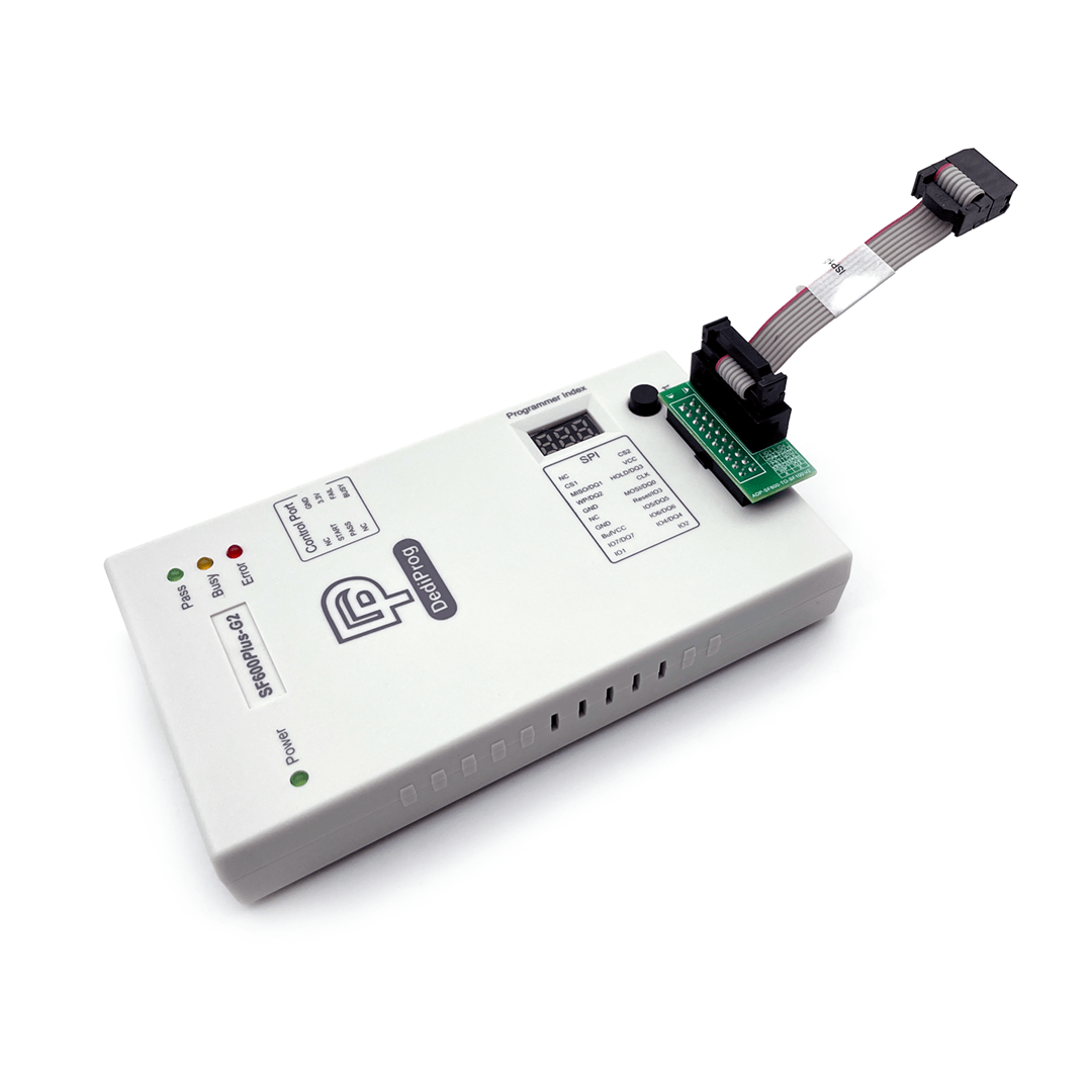Dediprog SF600Plus-G2 High-Speed SPI NOR/NAND Flash Programmer – Debug ...
