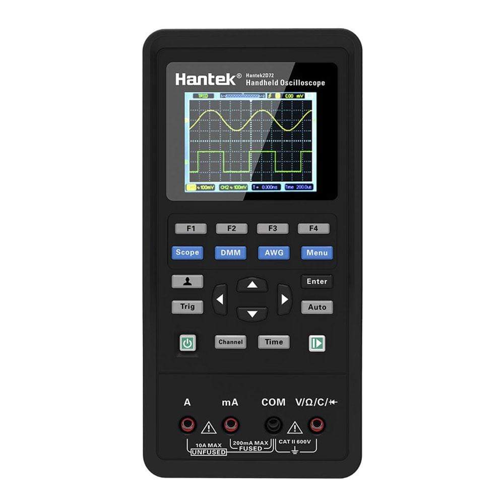 Hantek Electronic Co Ltd Hantek-2D72 Hantek 2D72 2-ch, 70MHz Scope/DMM/Waveform Generator - The Debug Store UK