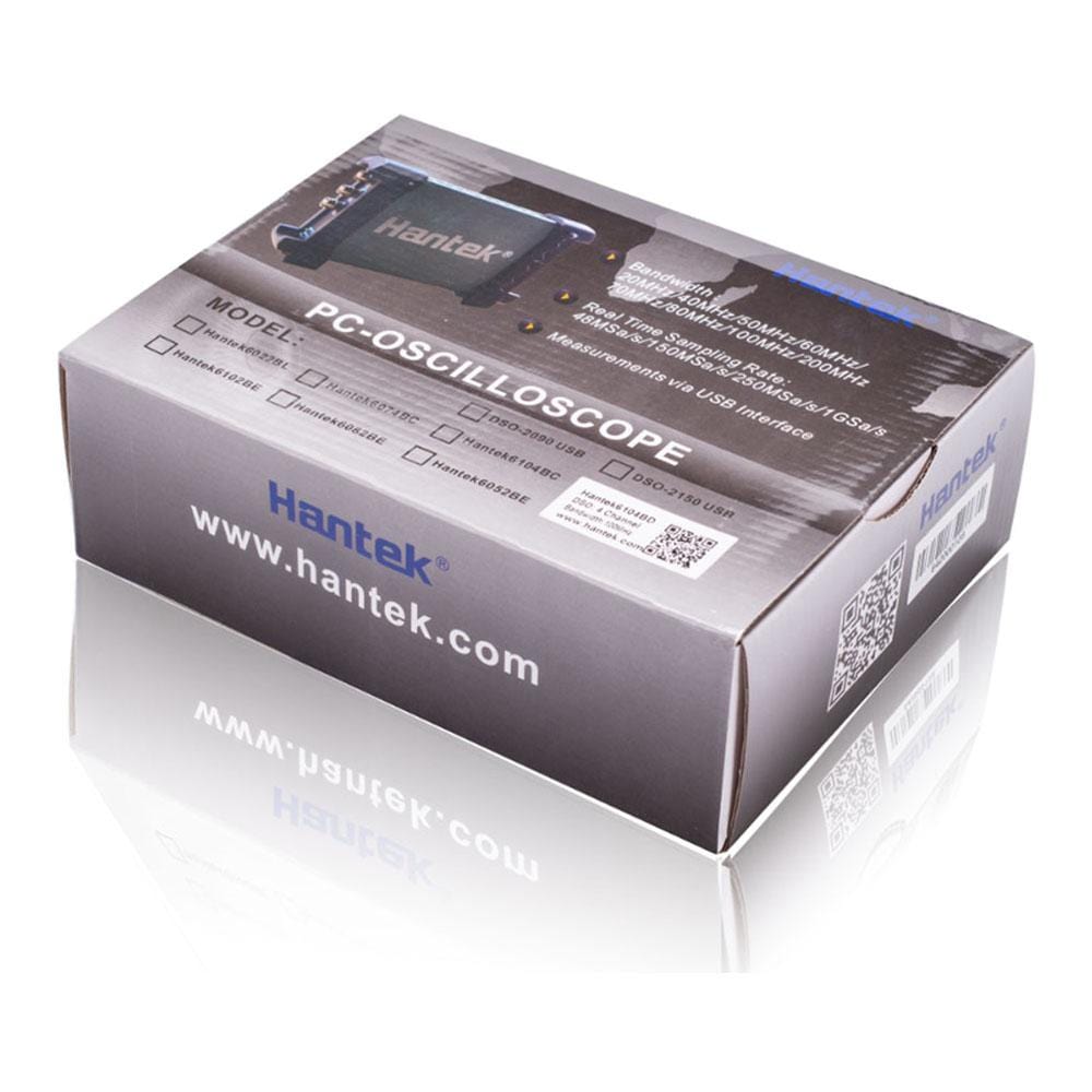 Hantek Electronic Co Ltd Hantek-6074BD Hantek-6074BD 4-ch 70MHz. 1GSa/s, 64K USB Scope, Wave Gen - The Debug Store UK