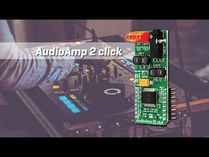 AudioAMP 2 Click Board