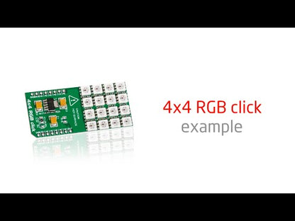 4X4 RGB Click Board