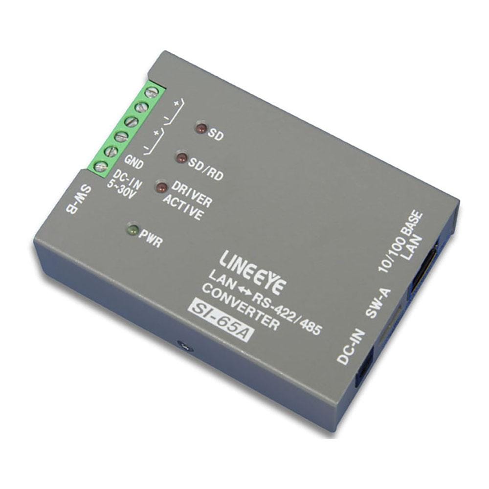 Lineeye Co Ltd SI-65-E SI-65 Interface Converter (LAN to RS-422/485) - The Debug Store UK