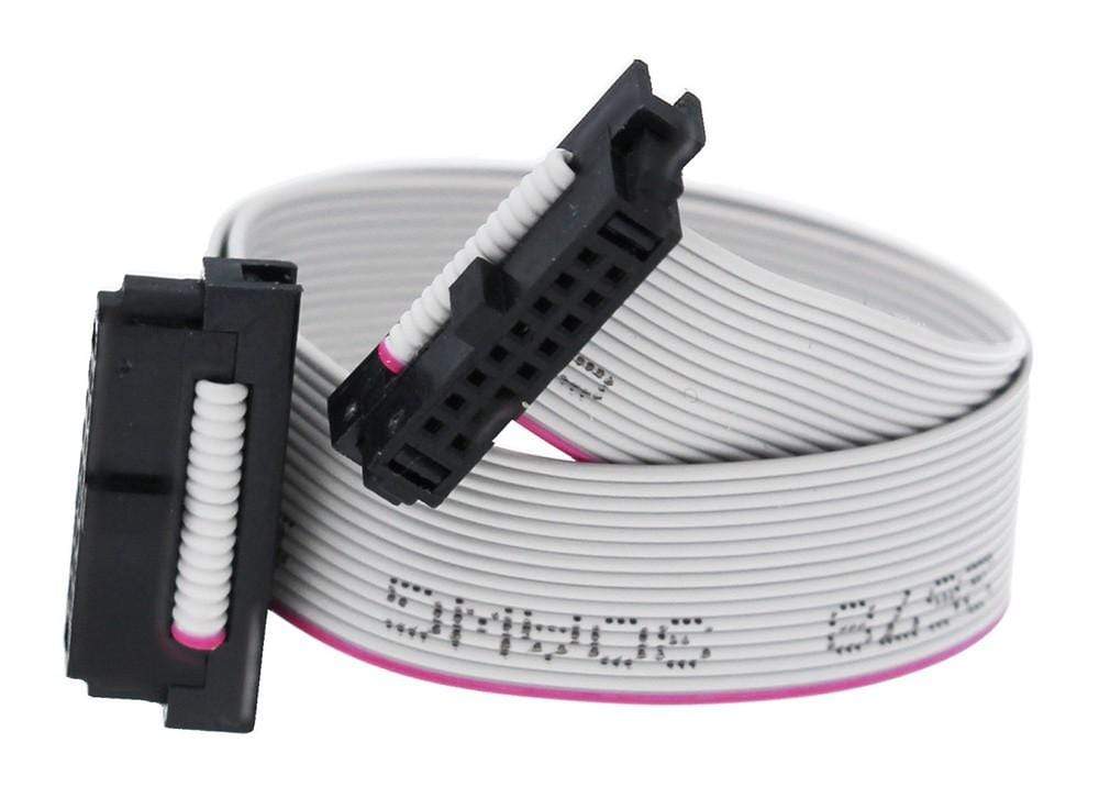 Shuttle Tab Flat Cable with 16-pin female connectors, 20 cm – Debug Store