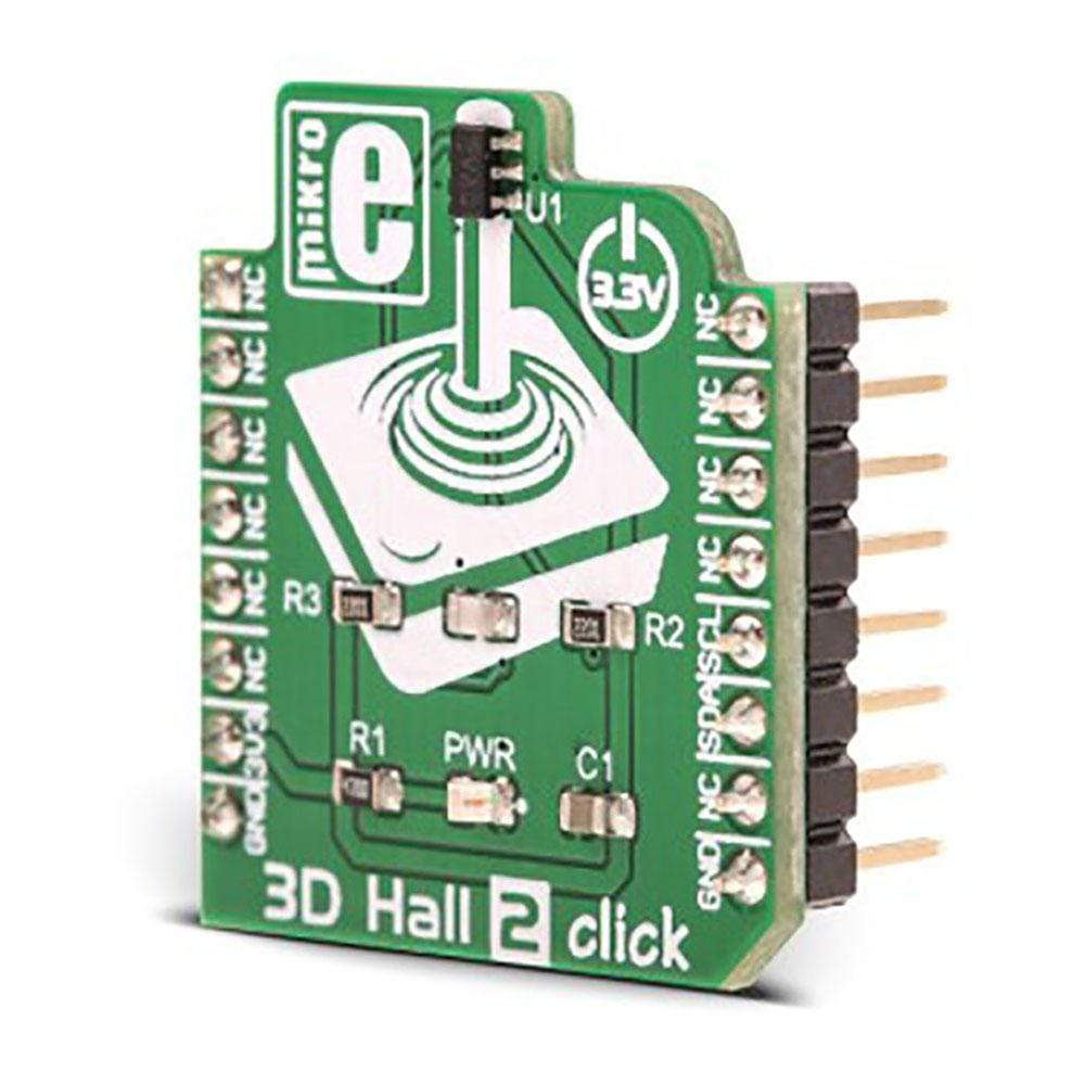 Mikroelektronika d.o.o. MIKROE-3190 3D Hall 2 Click Board - The Debug Store UK