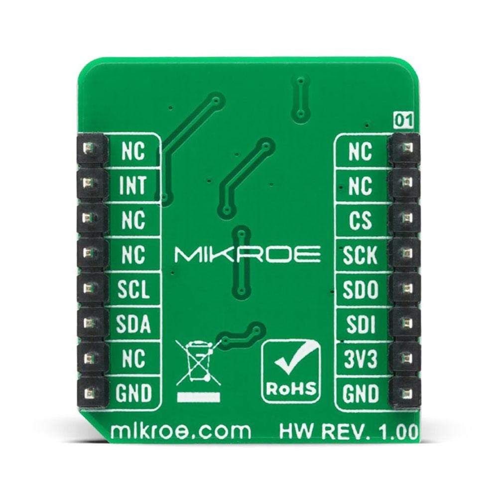 Mikroelektronika d.o.o. MIKROE-4330 6DOF IMU 15 Click Board - The Debug Store UK