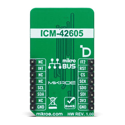 Mikroelektronika d.o.o. MIKROE-5591 6DOF IMU 18 Click Board - The Debug Store UK